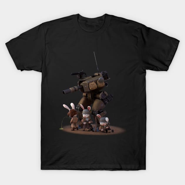 Wyld Rabbits - STOMPER T-Shirt by VMartinsArts